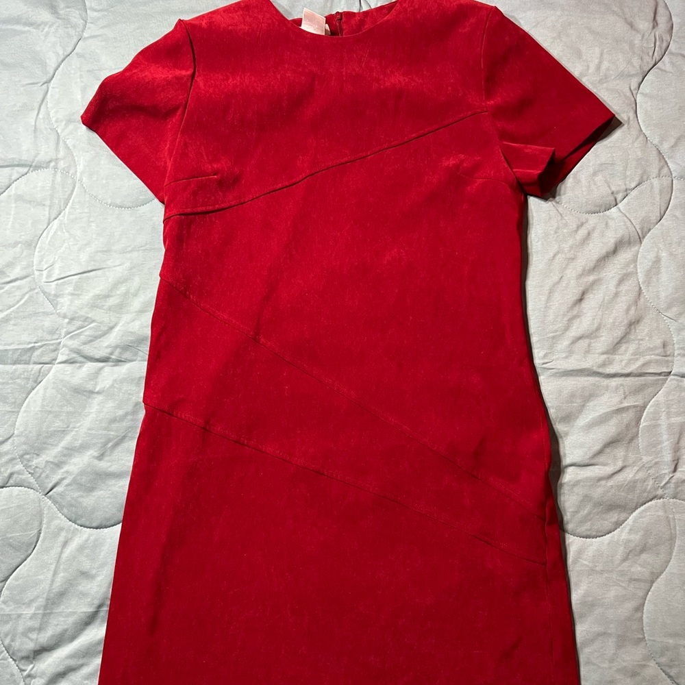 ✨Worthington Petite Maroon Knee Length Dress